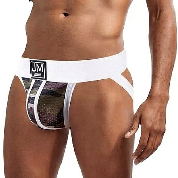 Jockmail Other - Camo mesh jockstrap